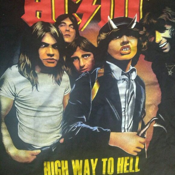 AC/DC High Way To Hell Graphic T-Shirt - Picture 3 of 7